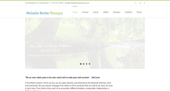 Desktop Screenshot of meladieburketherapy.com